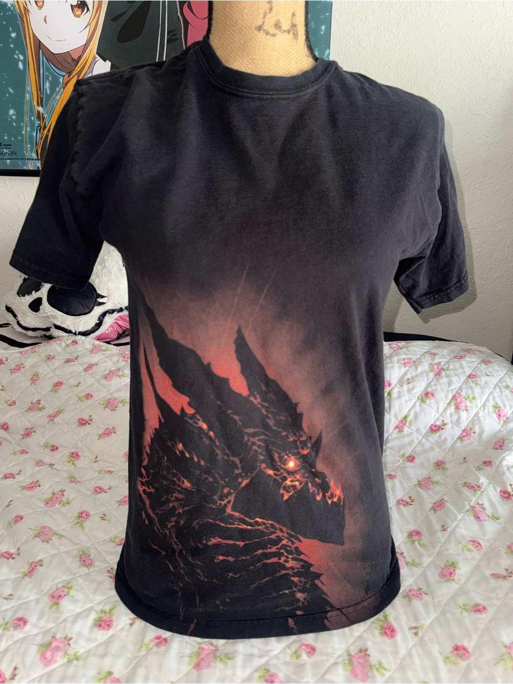 Rare World of Warcraft Cataclysm Deathwing T-Shirt Jinx Blizzard